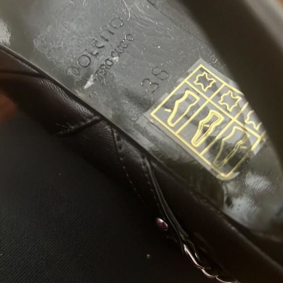 POLETTO KNEE HIGH LEATHER BOOTS SIZE 36 - Picture 6 of 8